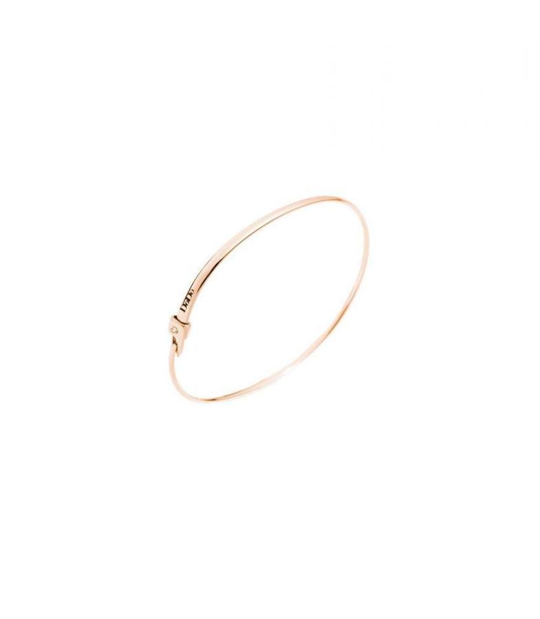 DoDo Bracciale Rigido Oro Rosa 9Ct Gold Co. Gioielleria