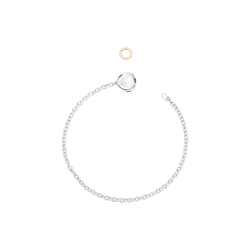 DoDo Bracciale Argento con Chiusura Pepita Argento Gold Co. Gioielleria