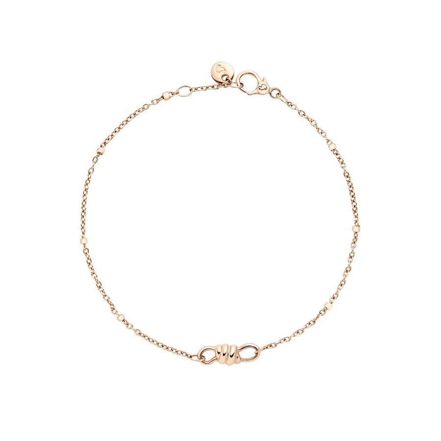 DoDo Bracciale Soft Nodo in Oro Rosa 9Kt Gold Co. Gioielleria