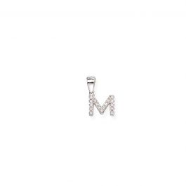 Ciondolo Lettera A In Argento 925 Rodiato, 12 Mm, Unisex, Gioiello Da Donna Uomo Bambino, Senza Tempo - 6