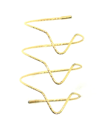 MAGIC WIRE VENUS Anello Spirale a 3 punte Oro Giallo 18kt