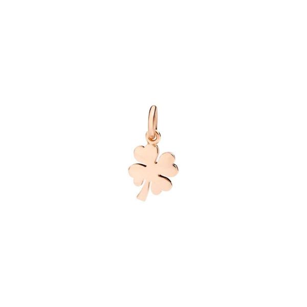 DoDo Ciondolo Quadrifoglio Oro Rosa