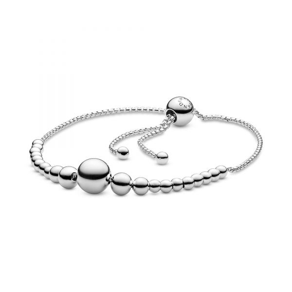 PANDORA Bracciale Sfere infinite con chiusura regolabile