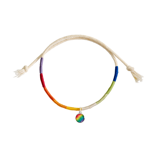 DoDo Bracciale LGBTQIA+ Argento & Smalto