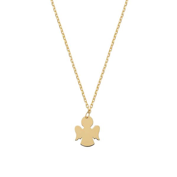AMEN Collana Angelo Oro 9kt