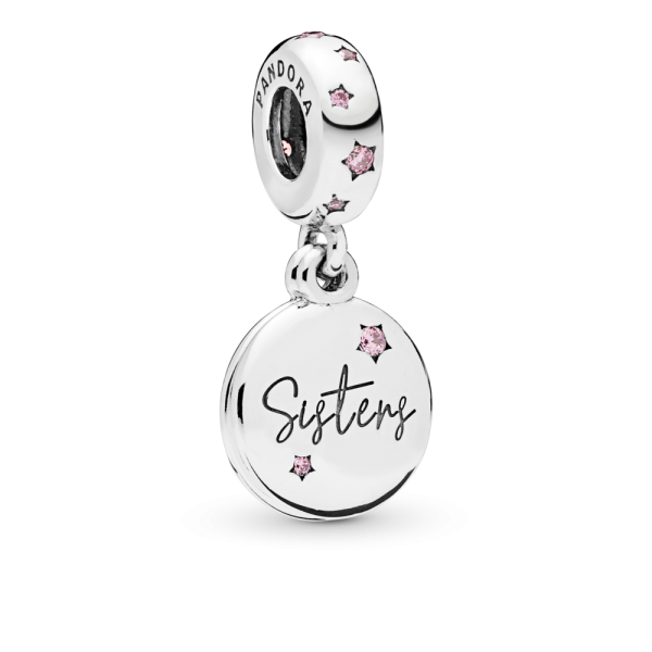PANDORA Charm pendente Sorelle per sempre
