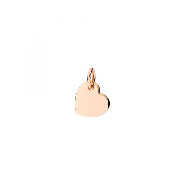 DoDo Ciondolo Cuore In Oro Rosa 9K