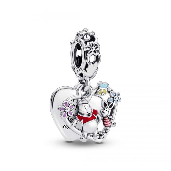 PANDORA Disney, Winnie the Pooh , Pendente Winnie e Pimpi