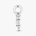 PANDORA Charm pendente Impronta di zampa e cuori