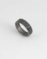 NOVE25 FASCIA H6 CON ZIRCONIA CUBICA NERA