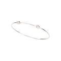 DoDo Bracciale Rigido Bangle Nodo in Argento