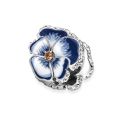 PANDORA Charm Viola del Pensiero Blu 