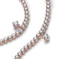 PANDORA Bracciale Tennis con Gocce Luminose Rose
