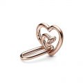 PANDORA Doppio Link Heart Pandora ME