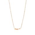 DoDo Collana stellina in oro rosa 9k