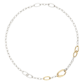 DoDo Collana Essentials Argento & Argento Dorato