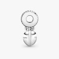 PANDORA Charm pendente con doppio cuore Nuora e suocera