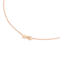 DoDo Collana Stella Cometa Oro Rosa & Diamante