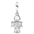 PANDORA Charm Pendente Bestie-Bot il Robot