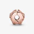 PANDORA Clip Margherita rosa