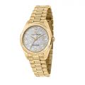 CHIARA FERRAGNI EVERYDAY 32MM 3H SILVER DIAMOND DUST DIAL BRACELET YELLOW GOLD