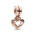 PANDORA Pendente Sorelle Rose