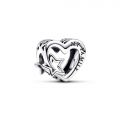 PANDORA Openwork Cuore con Stella