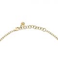 CHIARA FERRAGNI DIAMOND HEART NECKLACE YELLOW GOLD+WHITE CZ 37+5CM