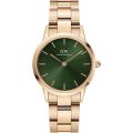 DANIEL WELLINGTON DANIEL WELLINGTON Iconic Link Emerald Rose Gold 32mm