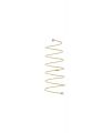 MAGIC WIRE SILENZIO Anello Spirale in Oro Giallo 18kt e diamanti