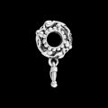 PANDORA Charm Note musicali openwork