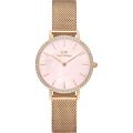 DANIEL WELLINGTON Petite Lumine Bezel Melrose Pink Mop 28 mm 