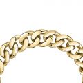 CHIARA FERRAGNI CHAIN BRACELET YELLOW GOLD+EYE LOGO CHARM 18CM