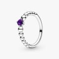 PANDORA Anello viola decorato con sfere