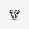 PANDORA Charm openwork a cuore Mamma