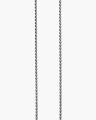 NOVE25 COLLANA CORDA 040 / ARGENTO BRUNITO LUCIDO