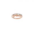 DoDo Anello Bollicine Oro Rosa e Argento