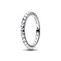 PANDORA Anello Geometrico con Pietre Pandore ME