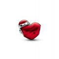 PANDORA Charm Cuore Rosso Natalizio