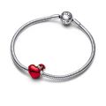 PANDORA Charm Cuore Rosso Natalizio