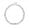 FILODAMORE Sassolino Alfabeto per Bracciale Tbar in Arg 925 lettera C