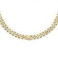 CHIARA FERRAGNI CHAIN NECKLACE YELLOW GOLD+EYE LOGO 38+4CM
