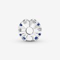 PANDORA Clip scintillante blu