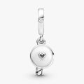 PANDORA Charm pendente bicolore Candela di compleanno