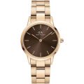 DANIEL WELLINGTON DANIEL WELLINGTON Iconic Link Amber Rose Gold 32mm