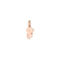 DoDo Ciondolo Medusa Oro Rosa con Smalto Lilla Perlato