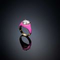 CHIARA FERRAGNI ANELLO LOVE PARADE BOLD PINK