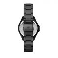 CHIARA FERRAGNI SPORT BAGUETTE 36MM 3H BLACK DIAL BRACELET BLACK