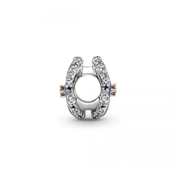 PANDORA Charm Viola del Pensiero Blu 