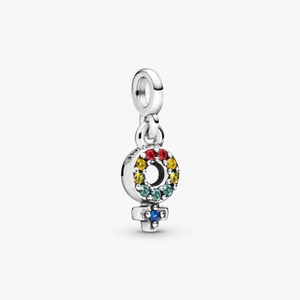 PANDORA Mini Charm pendente Il mio orgoglio di donna